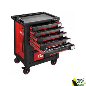 Tool Trolley on wheels with drawers and 165 tool YT-55293 Yato