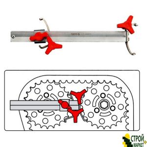 A set of universal clamps gas distribution shafts Yato YT-06011