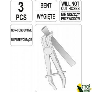 A set of hose clamps with locking Yato YT-08403