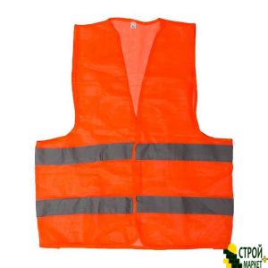 Vest signal orange XL 60 * 70cm, 60 c -M2 SP-2022 Intertool