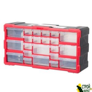 Organizer 19.5 495 * 255 * 160 mm, 22 cells. BX-4023 Intertool