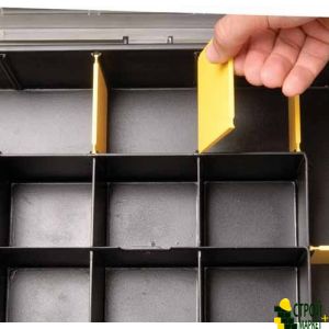 Sort Master Organizer with adjustable partitions 1-94-745 Stanley