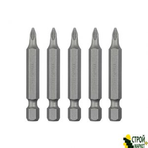 Комплект отверточных насадок PZ1 1/4"*50мм, ACR, S2, уп. 5шт., STORM VT-0203 Intertool