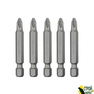 Комплект отверточных насадок PZ2 1/4"*50мм, ACR, S2, уп. 5шт., STORM VT-0204 Intertool