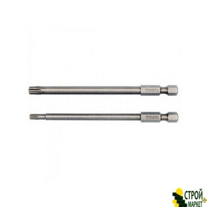 Set screwdriver tips Torx Security 1/4 T20 and T30 100 mm 2 piece YT-0492 Yato