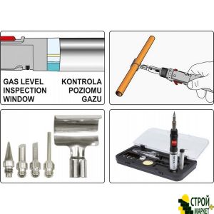 Gas soldering iron set Yato YT-36706