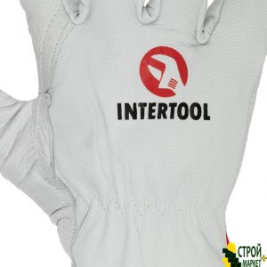 Перчатка кожаная из высококачественной овечьей кожи 10" Driver Style " SP-0170 Intertool