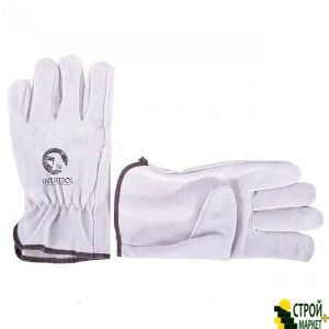 Suede gloves 10 SP-0155 Intertool