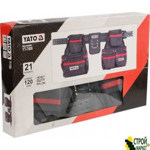 Belt with pockets for hand tools YT-7400 Yato