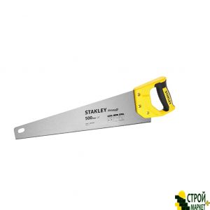 Ножівка по дереву STANLEY "SHARPCUT" : L= 500 мм, 11 зубів/1"