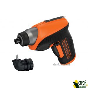 Отвертка аккумуляторная Black+Decker Li-ion 3.6 В 1.5 Ач с подсветкой + сменная угловая насадка