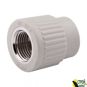 Муфта з PPR 20х3 / 4 ", внутрішнє різьблення SD00006287 Wavin Ekoplastik