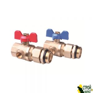 Кран кульовий для підключення колектора FHF-BV 088U0822 SD00022299 Danfoss