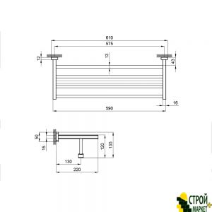 Rack Q-tap ​​Liberty CRM 1122 SD00031721 Q-Tap