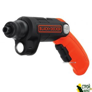 Отвертка аккумуляторная Black+Decker 3.6 В Li-Ion 1.5 Ач с подсветкой