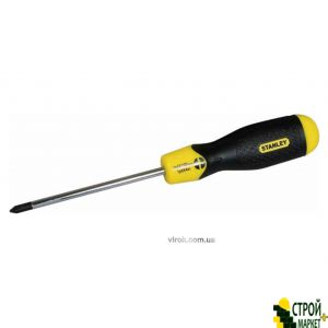 Отвертка крестовая STANLEY "Cushion Grip" PH1 x 60 мм