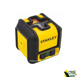 Нивелир лазерный-кросс зеленый STANLEY "Cubix" 16 м точность- 0.6 мм / 10 м