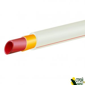 The pipe from PPR FIBER-G glass fiber reinforced 90h12,3 PN20 SD00009586 Blue Ocean