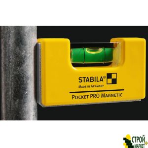 Уровень мини магнитный STABILA Pocket PRo Magnetic 7 х 2 х 4 см