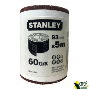 Бумага шлифовальная STANLEY 93 мм х 5 м P60