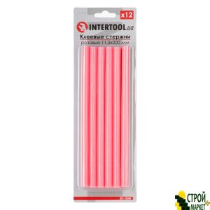 Set of pink glue sticks 11.2mm * 200mm, 12pcs. RT-1046 Intertool