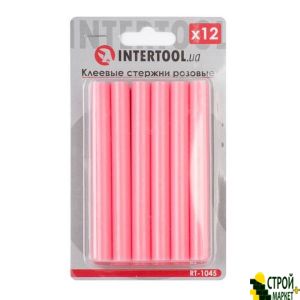 Set of pink glue sticks 11.2mm * 100mm, 12pcs. RT-1045 Intertool