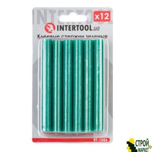 Set of green glue sticks 11.2mm * 100mm, 12pcs. RT-1056 Intertool