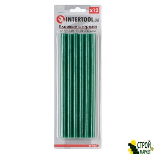 Set of green glue sticks 11.2mm * 200mm, 12pcs. RT-1057 Intertool