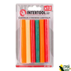 A set of colored glue sticks 11.2 mm * 100 mm, 12p RT-1027 Intertool