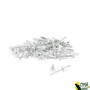 Aluminum rivet 4.0 * 12mm, 50pcs packing. RT-4012 Intertool