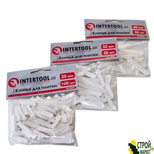 Wedges Tile 32mm - 50pcs HT-0392 Intertool