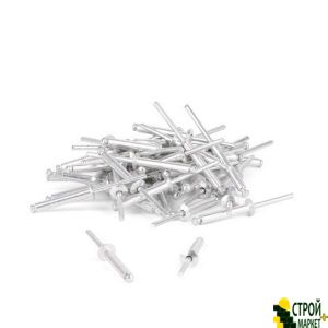 Aluminum rivet 4.8 * 30mm, 50pcs packing. RT-4830 Intertool