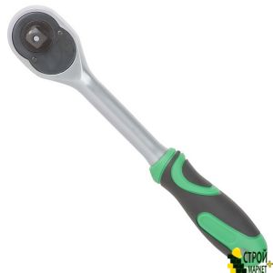 Handle with ratchet tooth 72 3/8, Cr-v. HT-2125 Intertool