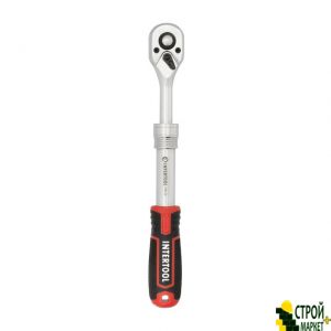 Handle ratchet telescopic tooth 72 3/8 ", Cr-V STORM ET-8005 Intertool