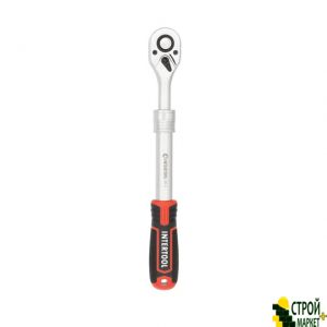 Handle ratchet telescopic tooth 72 1/2 ", Cr-V STORM ET-8006 Intertool