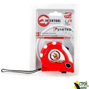 Рулетка з фіксатором 3м * 16мм Супер Магніт blister MT-0303 Intertool