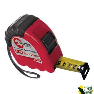 Roulette with a lock 8m * 25mm EXTRA MT-0208 Intertool