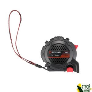 Roulette with a metal blade covered with nylon and magnets at the toe 5m * 19mm STORM MT-0825 Intertool