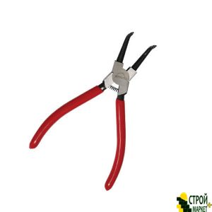 Tongs for removing circlips on curved squeezing 180mm HT-7012 Intertool