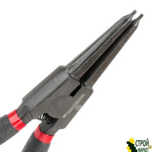 Tongs for removing and installing the 180mm retaining rings, straight to the strut, 40CrV, phosphated. HT-7018 Intertool