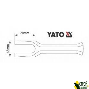 Puller steering rods 200 mm YT-0615 Yato