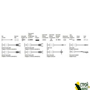 Puller hubs and bearings inertial Yato YT-25391