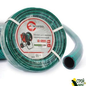 Шланг для поливу 3- х шаровий 3/4, 20м, армований PVC GE-4043 Intertool