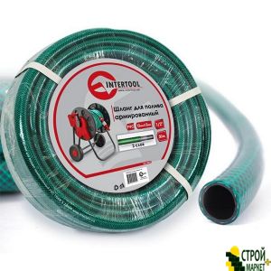 Irrigation hose 3-ply 1/2, 30m, reinforced PVC GE-4025 Intertool