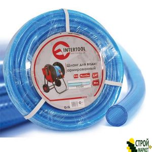 Шланг для води 3-х шаровий 3/4, 20м, армований PVC GE-4073 Intertool