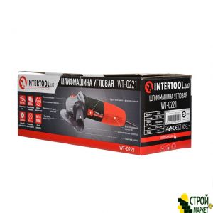 Шлифмашина угловая, 850Вт, диаметр круга 125мм, 11000 об/мин WT-0221 Intertool