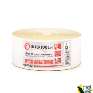 Шлифовальная шкурка на бумажной основе К36, 115мм*50м BT-0813 Intertool