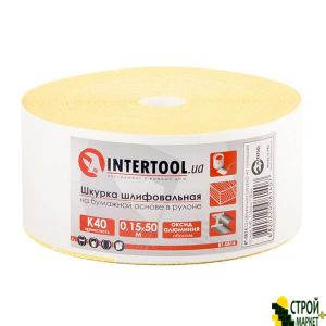 Abrasive paper-based K40, 115mm * 50m BT-0814 Intertool