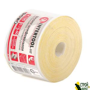 Abrasive paper based K100, 115mm * 50m. BT-0820 Intertool