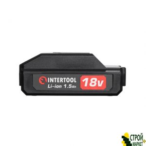 Аккумулятор 18 В, литий-ион, 1.5 Ач, для шуруповерта DT-0315 DT-0316 Intertool